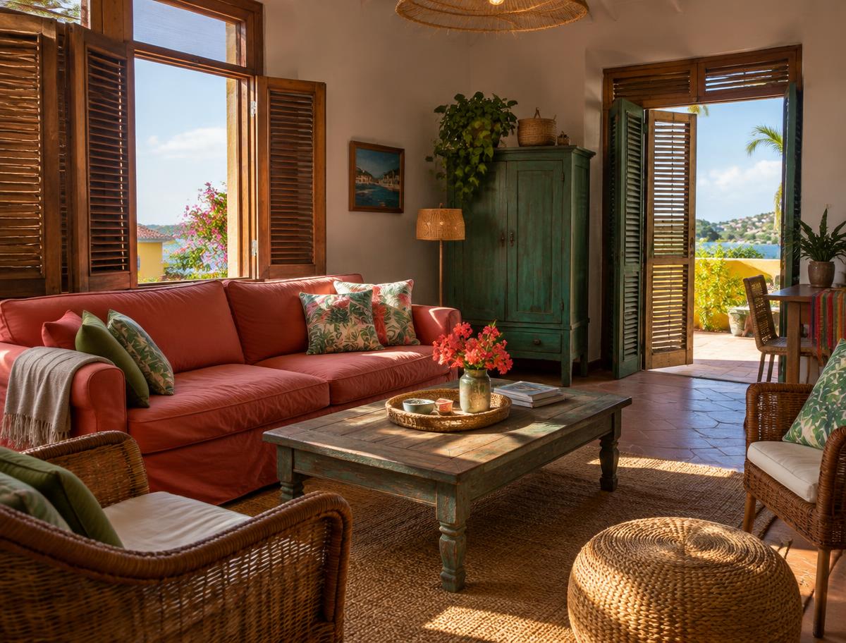 The living room